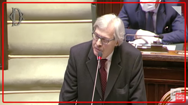 Italian MP, Sgarbi denounces the Statistical Fraud on COVID-19