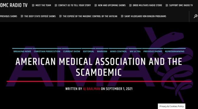 The next time you hear of the American Medical Association, think again