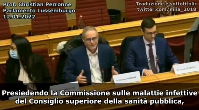 Dr. Christian Perronne: All who voted for Vaxx obligations can be prosecuted at International Tribunals