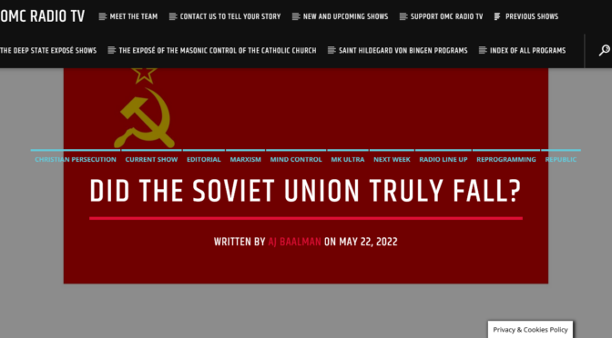 Did the Soviet Union really fall in 1989?