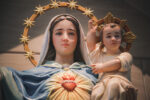 Catholic,Statue,Of,Our,Lady,And,Child,Jesus