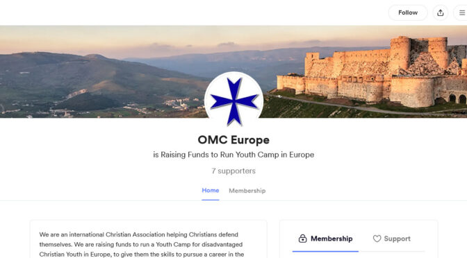 Ordo Militaris Europe proposes Youth Camp