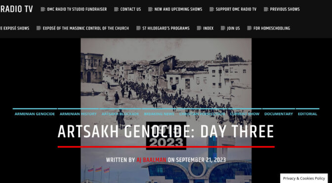Artsakh Genocide — Day 3
