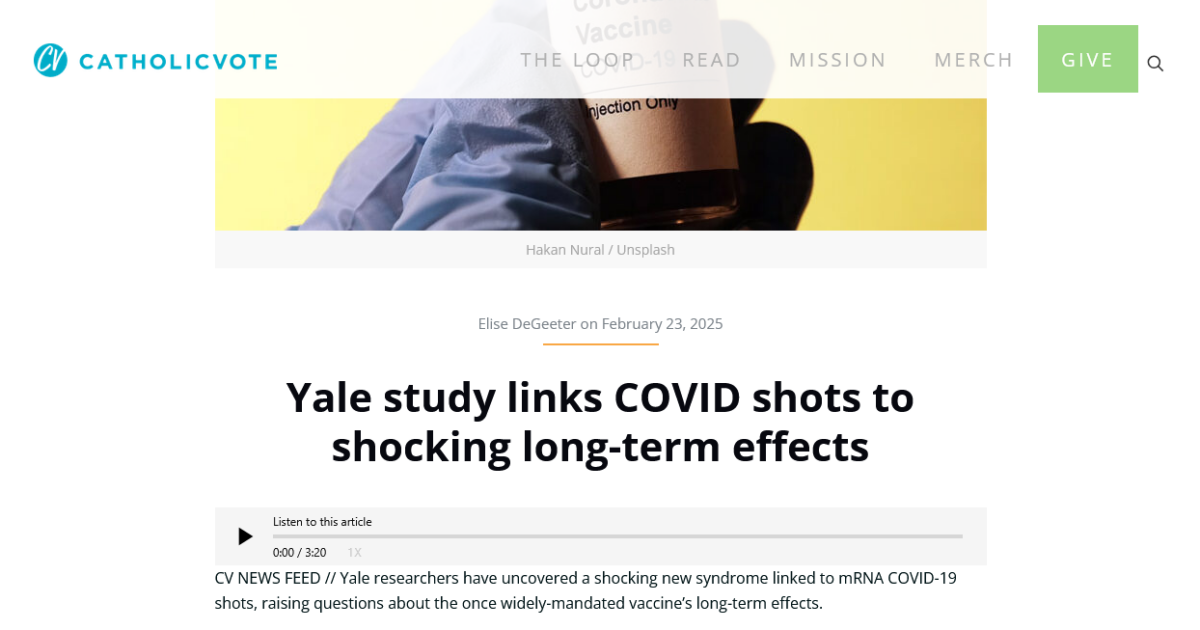 Yale Study Links Long Frequently Asked Questions