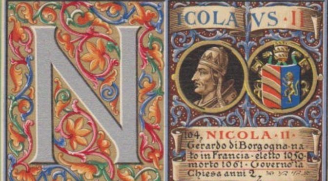 Pope Nicholas II’s Bull, “In Nomine Domini” (Papal Version)