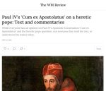 Screenshot 2025-08-03 at 05-12-44 Paul IV’s ‘Cum ex Apostolatus’ on a heretic pope Text and commentaries