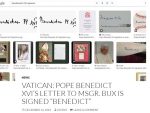 Screenshot 2025-08-07 at 19-24-42 VATICAN Pope Benedict XVI’s letter to Msgr. Bux is signed “Benedict” From Rome